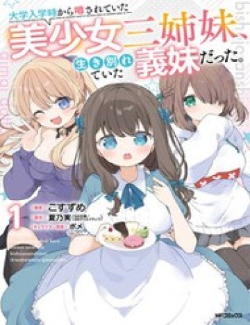 Daigaku Nyuugakuji Kara Uwasa Sareteita Bishoujo San Shimai, Ikiwakareteita Gimai Datta.